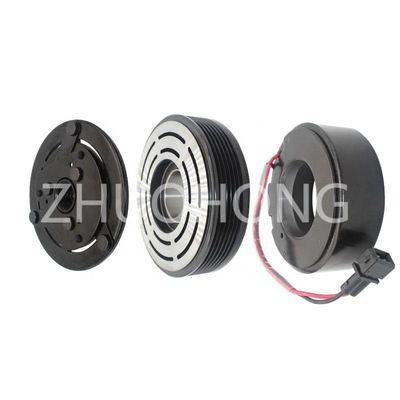 6PK 130MM 12V Auto AC Compressor Kit de embreagem de poleia para VW FAW JETTA 2013- 1.6 Motor 1.6