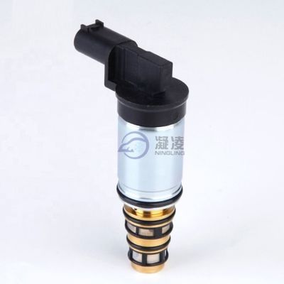 KIA DYK Car A/C Compressor VALVA CONTROL PXC14 para SANDEN NL-57 DC 12V Branco Preto