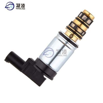 KIA DYK Car A/C Compressor VALVA CONTROL PXC14 para SANDEN NL-57 DC 12V Branco Preto