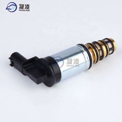 KIA DYK Car A/C Compressor VALVA CONTROL PXC14 para SANDEN NL-57 DC 12V Branco Preto