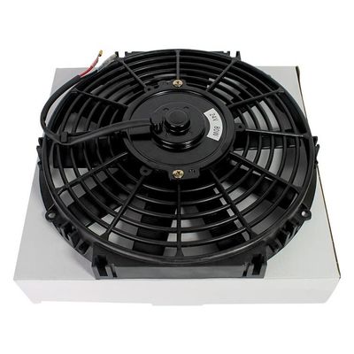 Ventilador de arrefecimento de radiador automático de plástico universal 12 polegadas 80W/120W para carro elétrico Slim 12v
