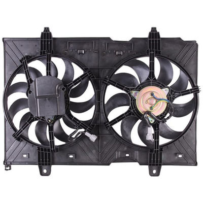 Ventilador de arrefecimento de radiador automático de plástico universal 12 polegadas 80W/120W para carro elétrico Slim 12v