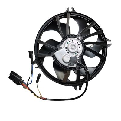 Montagem de ventilador de radiador de plástico preto para Ford Crown Victoria Lincoln Town Car 4.6L A60