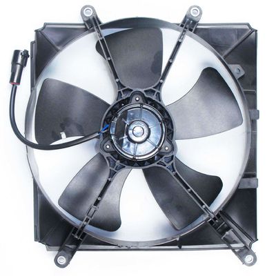 Montagem de ventilador de radiador de plástico preto para Ford Crown Victoria Lincoln Town Car 4.6L A60