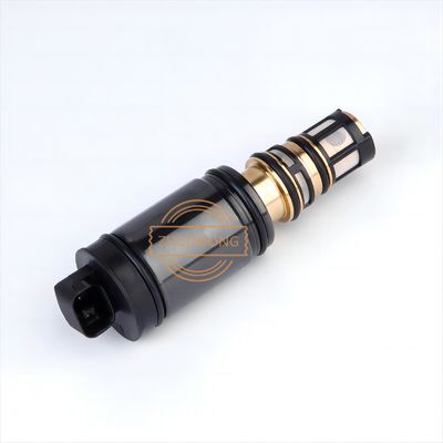 Ano 1984-1989 Válvula de controlo do compressor de CA automático preto para DENSO 5SE09C/5SE12C/6SEU16