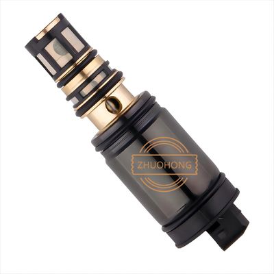 Ano 1984-1989 Válvula de controlo do compressor de CA automático preto para DENSO 5SE09C/5SE12C/6SEU16
